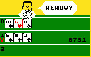 Las Vegas Poker & Blackjack screenshot 4 for Intellivision
